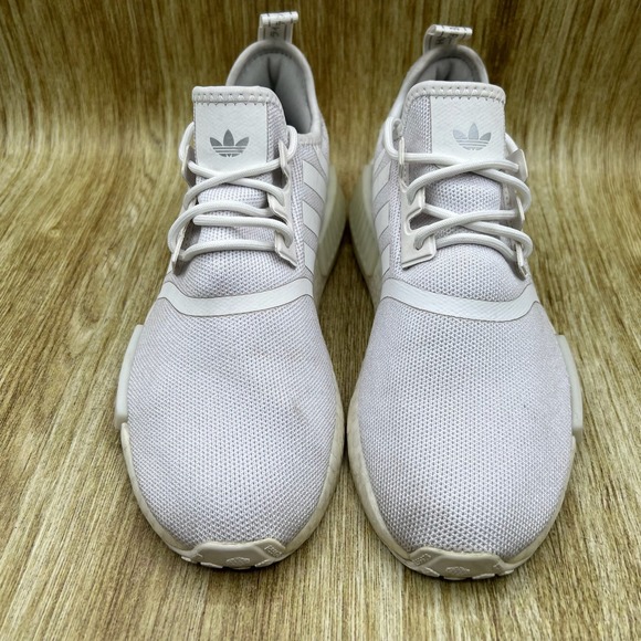 adidas NMD R1 Women's Size 7.5 White Shoes Boost Sneakers Athletic GX8313 - Picture 2 of 10